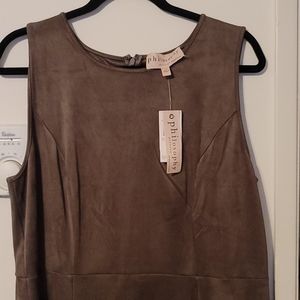 Philosophy Faux Leather Dress